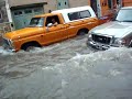 Calles de Salta inundadas