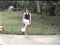 Freestyle soccer girl