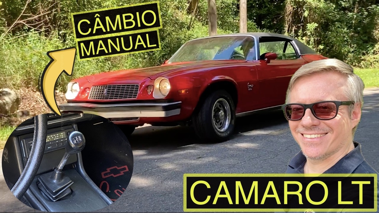 CAMARO TYPE LT COM CÂMBIO MANUAL: mosca branca entre os clássicos que chegaram ao Brasil