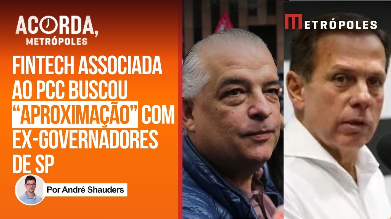 Fintech do PCC tentou “aproximação” com Márcio França e João Doria