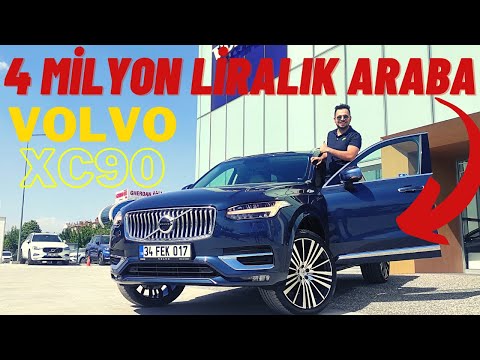 volvo xc90 2022 inceleme b5 20 dizel hybrid 4000000 tl lik suv alnr m