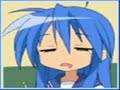 Konata gets sleepy WHILE I PLAY UNFITTING MUSIC