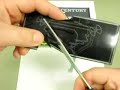 This video demonstrates that the Esquire E-ink cover can be cut into various shapes and forms while still continuing to work. Remove the silver foil from the back of the bottom E-ink display so you can observe the wiring diagram that is embedded into the e-ink partitions. Use a felt tip marker to draw the shape you will cut out. Use a pair of regular scissors to cut out the shape and avoid cutting into the wire connections. Plug the cut-out e-ink display back into the circuit board. Lets see what shapes you can come up with.