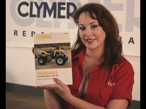 Clymer Manuals Honda Yamaha Suzuki Kawasaki Sport Quad ATV Four Wheeler Shop Repair Manual Video