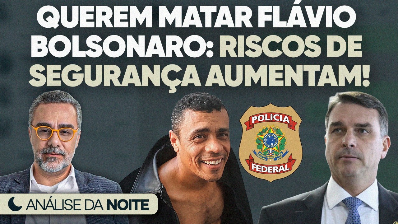 🚨 Flávio Bolsonaro Denuncia Milhares de Ameaças!