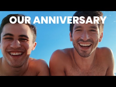 CELEBRATING OUR 1 YR ANNIVERSARY *GASP* | CHRIS & IAN