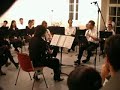 premi�re partie du divertimento de mozart kv439b n�4 par le trio de clarinettes de l'orchestre symphonique du tregor.