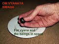 FIVE MORSELS WITH MANTRAS AND MUDRAS