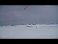 April 2010 Snowkiting: Camas Prairie Idaho