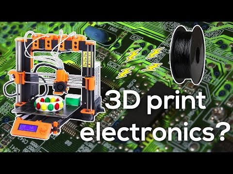 Conductive filament - Can you 3D print electronics?