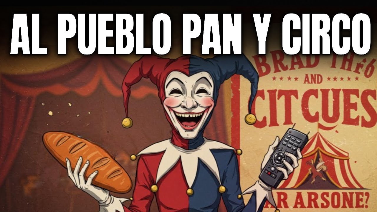 "Dales pan y circo y nunca se rebelarán" – La perversa estrategia de manipulación colectiva