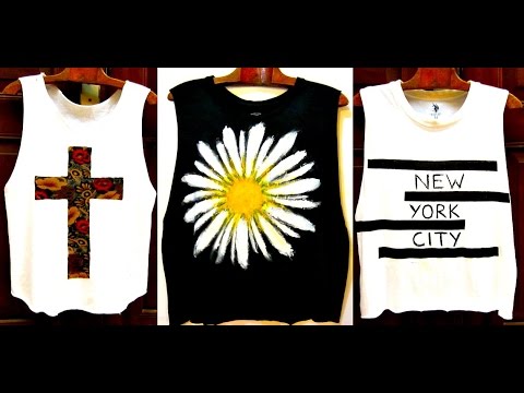 how to design a t-shirt with fabric paint