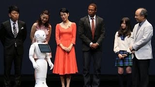 【芸能人をオーディションで審査!?】感情を認識するロボットの実力は?(ソフトバンク「pepper」発表会)