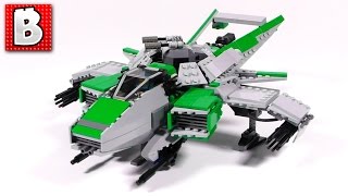 Lego Star Citizen F7A Hornet Custom Build! With LevelCap | Building Time Lapse Review