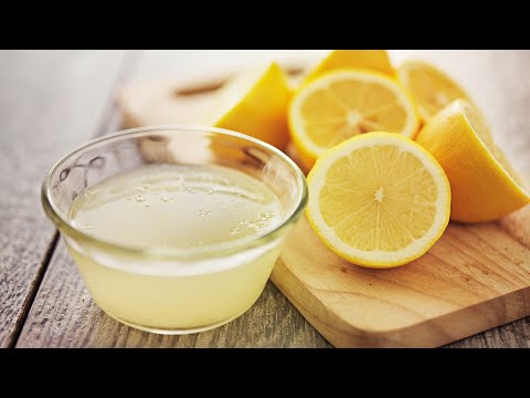 how to do lemon juice