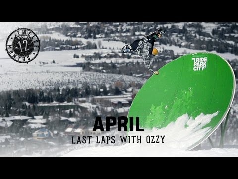 12 Months Project April Last Laps At Park City - Rome Snowboards