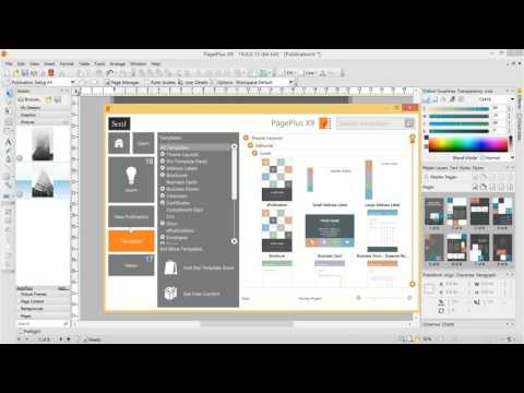 Serif PagePlus X9 - Quick Start