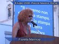 8 luglio 2008, Piazza Navona - Fiorella Mannoia