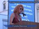 8 luglio 2008, Piazza Navona - Fiorella Mannoia