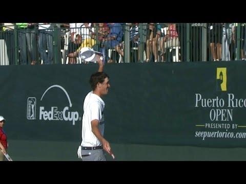 Puerto Rico - In the final round of the 2014 Puerto Rico Open, Chesson Hadley makes a 4-foot birdie putt on the par-5 18th hole to capture his first PGA TOUR victory. Subs...