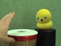 Keepon dancing to a drum