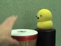 Keepon dancing to a drum