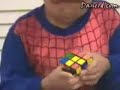 A amazing kid solving rubik\ A amazing kid solving rubik\