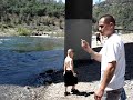 Skippin Rocks with my Son.