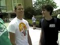 We joined our friends at the NC Gay and Lesbian Film Festival in Durham, NC again! This year, we were greeted by fundamentalist protestors bellowing nonsense. Thankfully, we had a pleasant surprise guest!