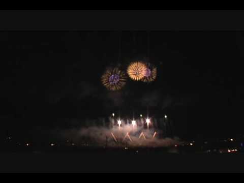0 in Japan, Land der größten Feuerwerke. Hanabi Fireworks Competition (Feuerwerk, Fireworks, Pyrotechnik)