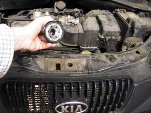 Kia Picanto Oil and Oil Filter Change