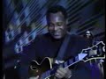 george benson and lee ritenour play together in a tribute to wes montgomery, originally broadcast in december of 1997.  benson plays 