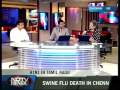 NDTV Hindu - Discussion on H1N1 in Night vision - 2 (5)