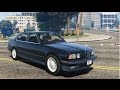BMW 535i E34 для GTA 5 видео 1