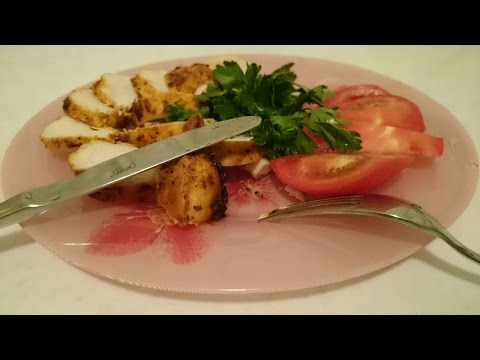 Пастрома из курицы в духовке в фольге Простой рецепт блюда на ужин!