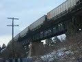 BNSF 8872 fights the Palmer Divide over ex/ Santa Fe trestle BNSF 8872 fights the Palmer Divide over ex/ Santa Fe trestle