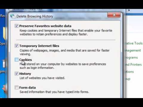 how to locate temporary internet files