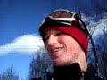 skiing wipe out