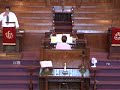 edith hanselman, organist and music director of strathroy united church, performs peter hunford's 