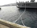 Hurricane Gordon - Portuguese Navy Missile Frigate Álvares Cabral