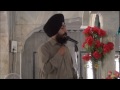 ਸਿੱਖੀ ਲਹਿਰ 17 ਮਈ ਗੁਰੂਸਰ ਬਠਿੰਡਾ ਵਿਖੇ ਭਾਈ ਬ੍ਰਹਮਜੀਤ ਸਿੰਘ ਵਿਚਾਰਾਂ ਕਰਦੇ ਹੋਏ ।