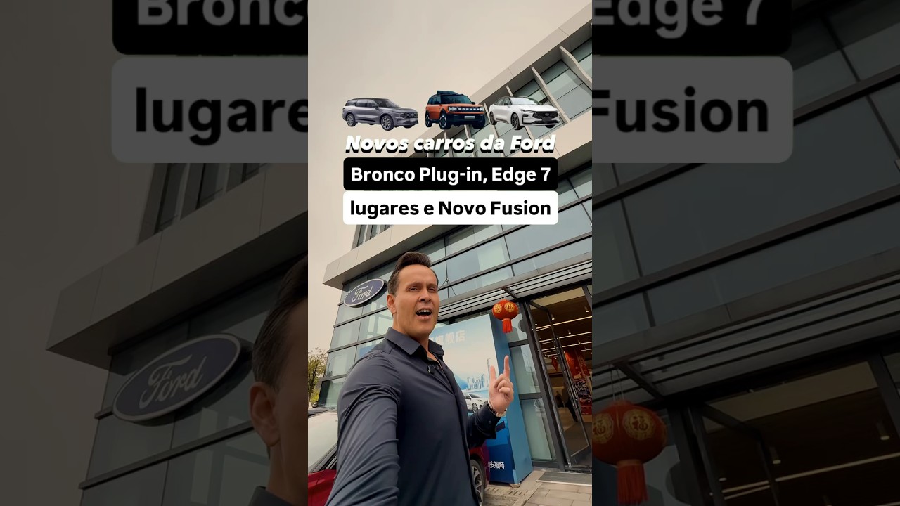 Novos carros da Ford