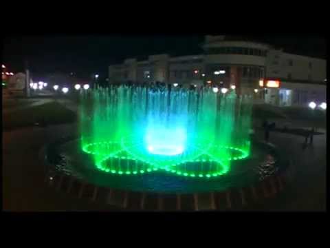 Танцующий фонтан в ст. Кущевская
