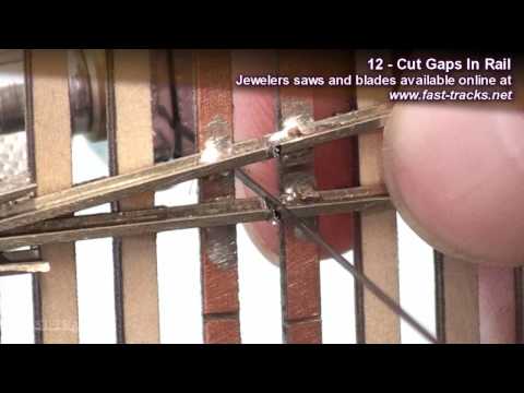 how to isolate model railway track