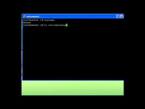 how to change hostname in linux