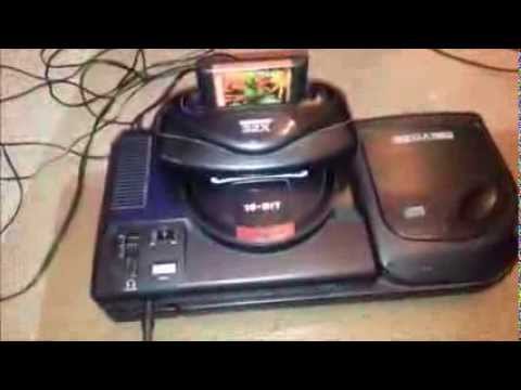 how to hook up a sega cd