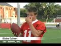 Blaine Gabbert in action at NU