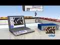 Adept Cobra s800 Inverted robot animation demonstration
