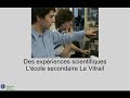 Apprendre par projet à l'école Le Vitrail (CSDM)