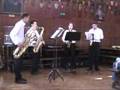 NYWO April 2007 Sax Quartet 'Charlie Chaplin on the beach'